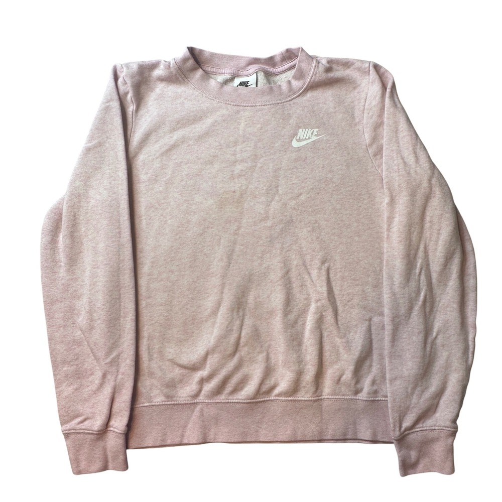 Nike Sweatshirt Womens XS CQ5437-695 Pink Sportswear Essential Crewneck
